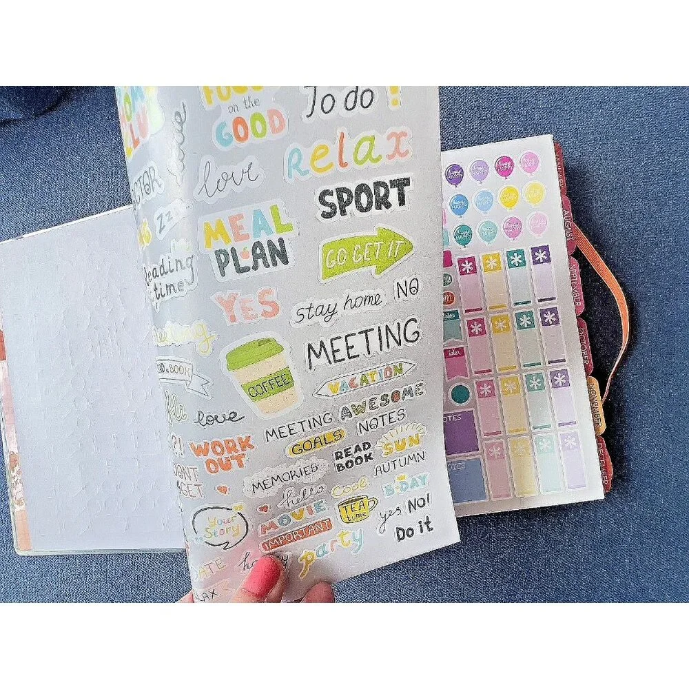 17 Month Planner ZINNIA GARDEN Aug 2025 -Dec 2026 Weekly Planning Note Page Gift
